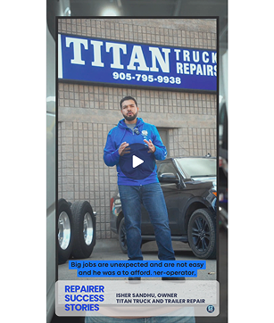 Isher Sandhu repairer success story video frame