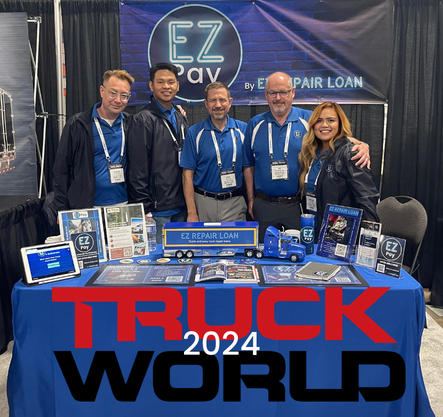 Truck World 2024 booth